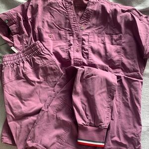 Mediclo scrub set M, lavender